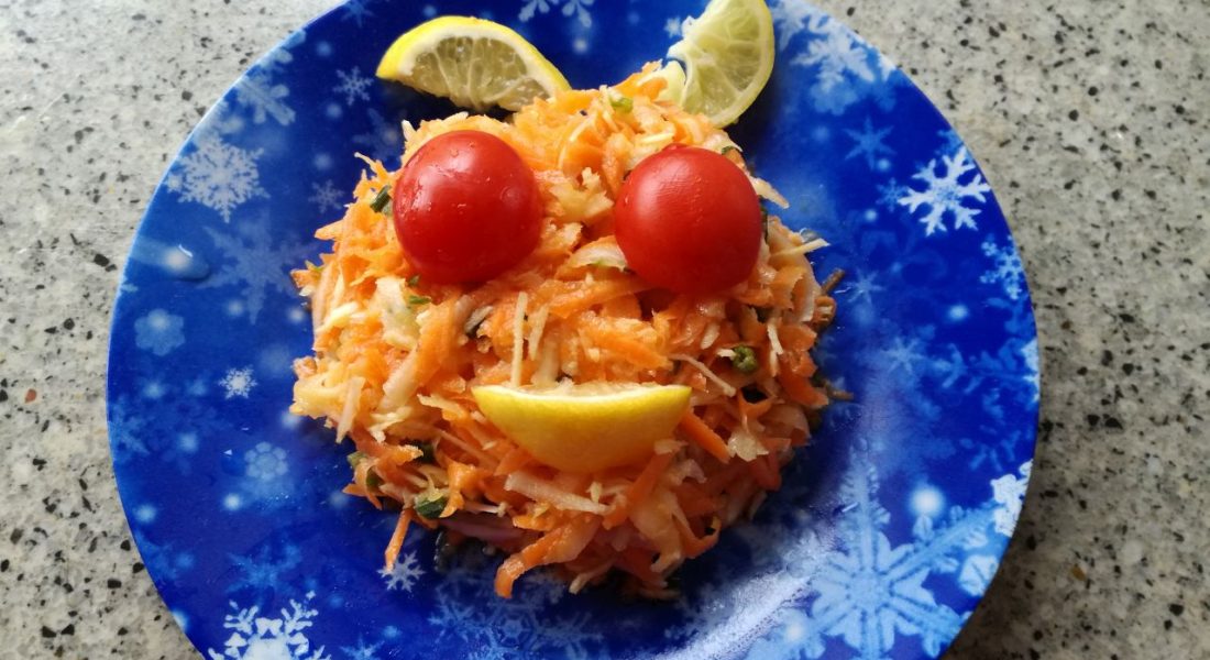 салата от гулия и моркови