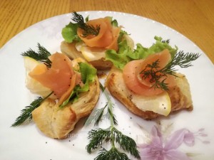 Закуска със сьомга