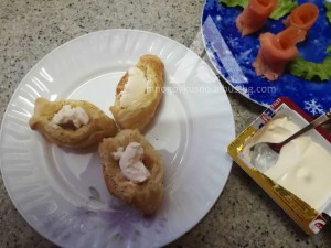 бутер тесто с майонеза