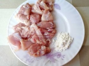 Стъпка 1 - приготвяне на терияки пиле.